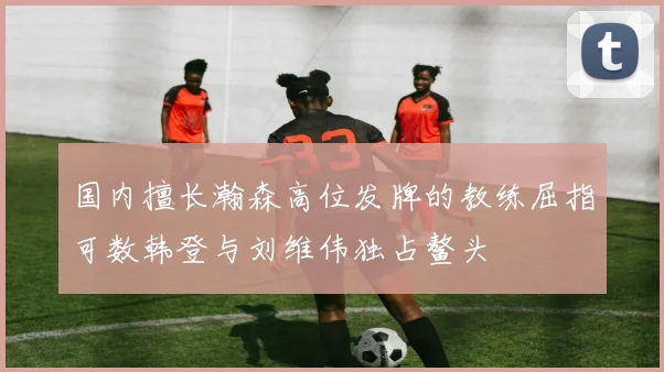 国内擅长瀚森高位发牌的教练屈指可数韩登与刘维伟独占鳌头